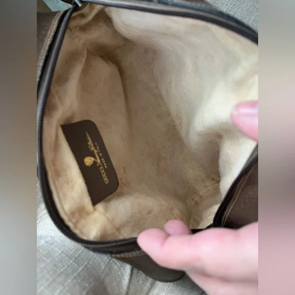 Gucci Ophidia vintage Zip Around Camera leather crossbody bag - Picture 12 of 14